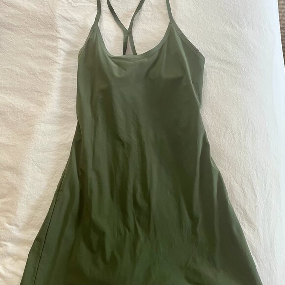 Outdoor Voices Exercise Dress Evergreen Size Small - Picture 2 of 4